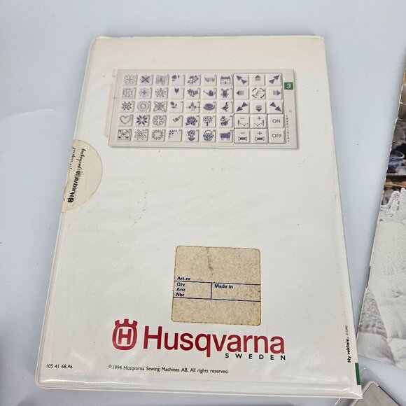 Husqvarna Embroidery Card 3 Quilting Americana Touch Pad Digitized Instruction - Picture 5 of 7